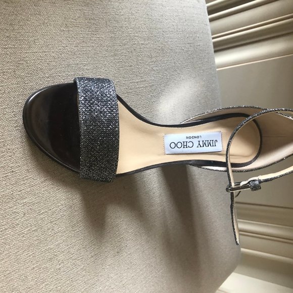 Jimmy Choo Edina 85 Glitter High heel - Picture 4 of 4